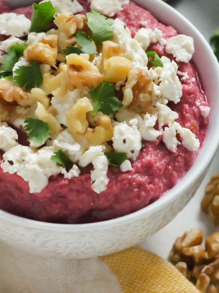 Loaded Beet Hummus